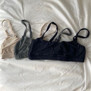 SKIMS Fits Everybody Scoop Bralette Trio